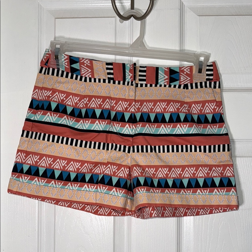 mark. High Waist Patterned Shorts
